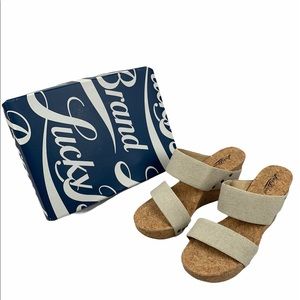 Lucky Brand Wedge Sliders